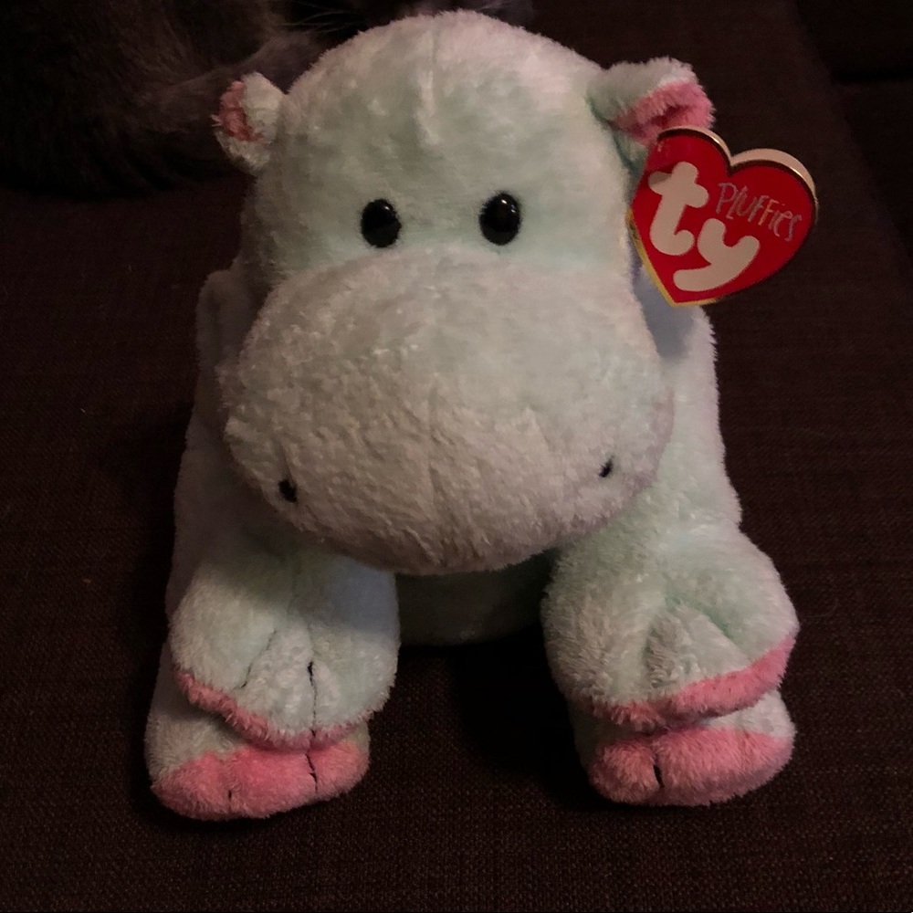 TY Pluffies Tubby the hippo
